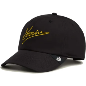 Cap zaoblená black adjustable strap The Farm de Goorin Bros.