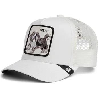 Čepice zaoblená žádné zvíře bílá snapback pro děti perro Bestie Mini The Farm The Farm de Goorin Bros.