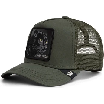 Čepice zaoblená žádné zvíře zelená snapback pro děti pantera Panther Mini The Farm The Farm de Goorin Bros.