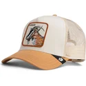 cepice-zaoblena-hneda-snapback-pro-deti-goat-mini-the-farm-goorin-bros