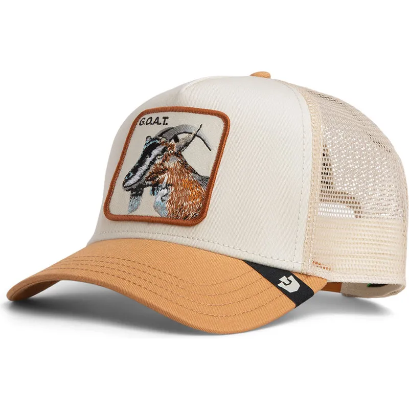 cepice-zaoblena-hneda-snapback-pro-deti-goat-mini-the-farm-goorin-bros