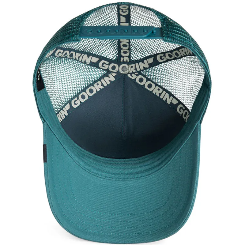 cepice-zaoblena-zelena-snapback-pro-deti-sea-monster-the-farm-goorin-bros