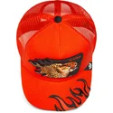 cepice-zaoblena-zadne-zvire-oranzova-snapback-guepardo-blazing-flames-the-farm-the-farm-de-goorin-bros
