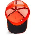 gorra-trucker-naranja-guepardo-blazing-flames-the-farm-de-goorin-bros