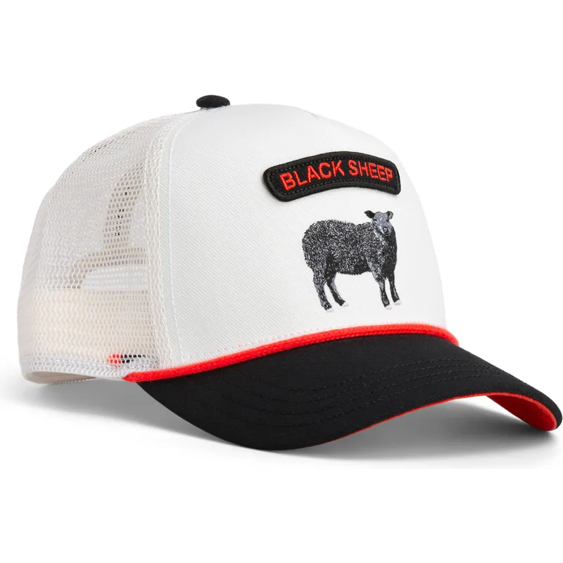 trucker-cap-weiss-und-schwarz-schaf-pop-rocker-sheep-the-farm-von-goorin-bros