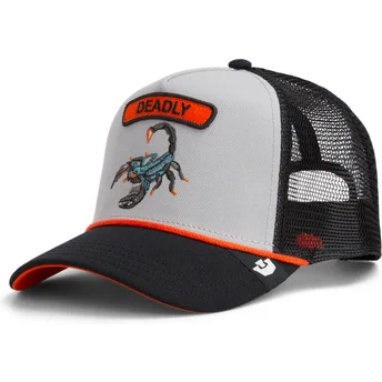 Čepice zaoblená žádné zvíře šedá snapback escorpión Pop Rocker Scorpion The Farm The Farm de Goorin Bros.