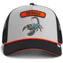 cepice-zaoblena-zadne-zvire-seda-snapback-escorpion-pop-rocker-scorpion-the-farm-the-farm-de-goorin-bros