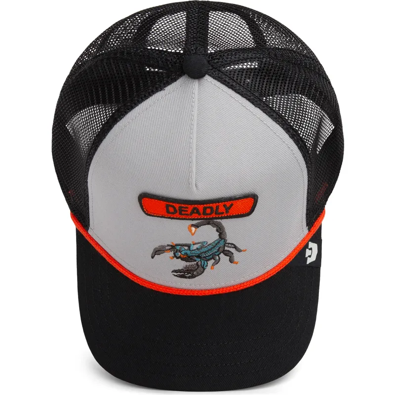 cepice-zaoblena-zadne-zvire-seda-snapback-escorpion-pop-rocker-scorpion-the-farm-the-farm-de-goorin-bros