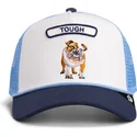 truckerkeps-bla-hund-bulldog-pop-rocker-bulldog-the-farm-fran-goorin-bros