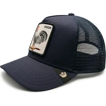 Čepice zaoblená námořnická modrá snapback Edge Cock The Farm Goorin Bros.
