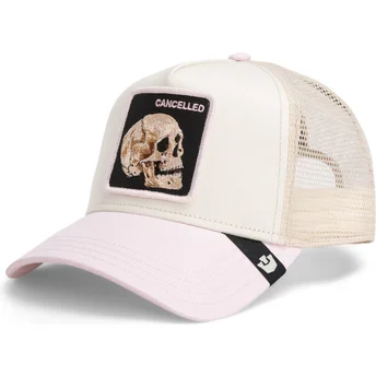 Čepice zaoblená vícebarevná snapback The Cancelled Skull Whisper The Farm Goorin Bros.