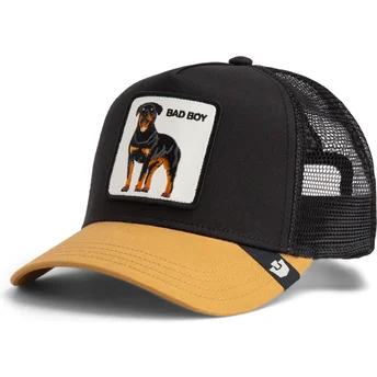 Čepice zaoblená žádné zvíře černá snapback Bad Boy The Farm Goorin Bros.