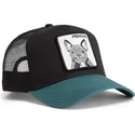 trucker-cap-schwarz-und-grun-hund-franzosische-bulldogge-frenchie-the-farm-von-goorin-bros