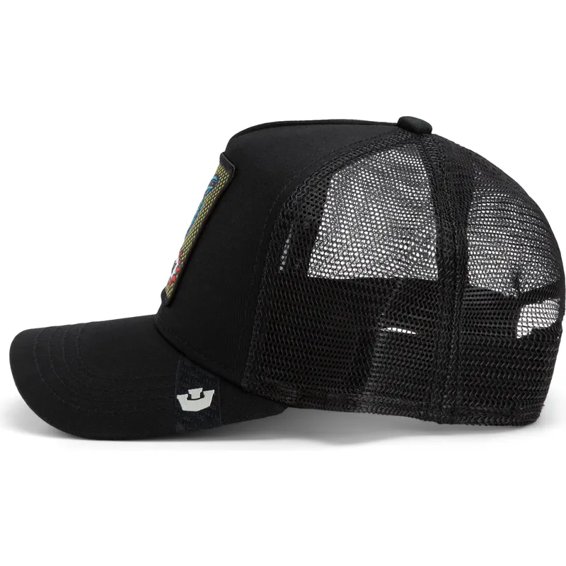 cepice-zaoblena-zadne-zvire-cerna-snapback-gallo-cock-rooster-pop-art-2-the-farm-the-farm-de-goorin-bros