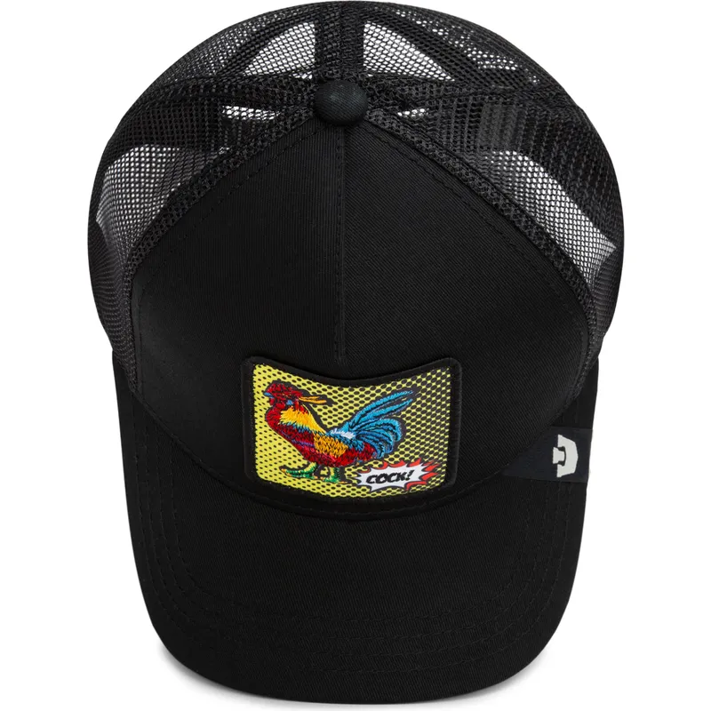 cepice-zaoblena-zadne-zvire-cerna-snapback-gallo-cock-rooster-pop-art-2-the-farm-the-farm-de-goorin-bros