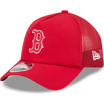 Čepice zaoblená červená snapback 9FORTY APEX BP Boston Red Sox MLB New Era