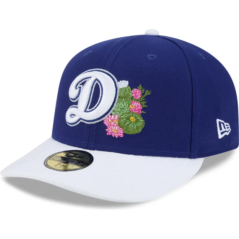 blaue-und-weisse-gebogene-kappe-59fifty-spring-training-der-los-angeles-dodgers-mlb-von-new-era