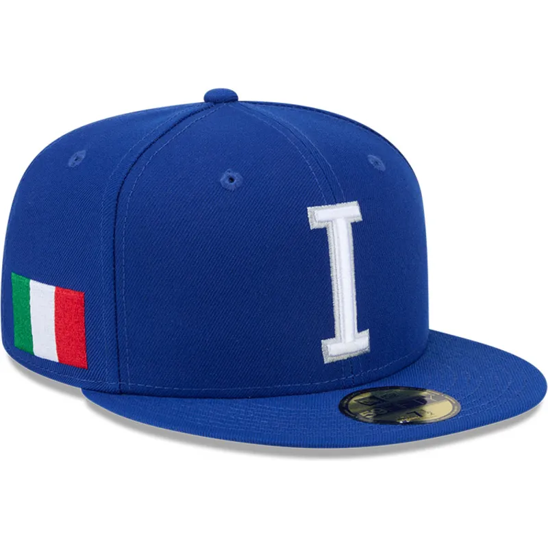 flache-blaue-angepasste-59fifty-italien-2026-world-baseball-classic-kappe-von-new-era