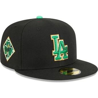 Gorra plana negra ajustada 59FIFTY Saint Patrick's...