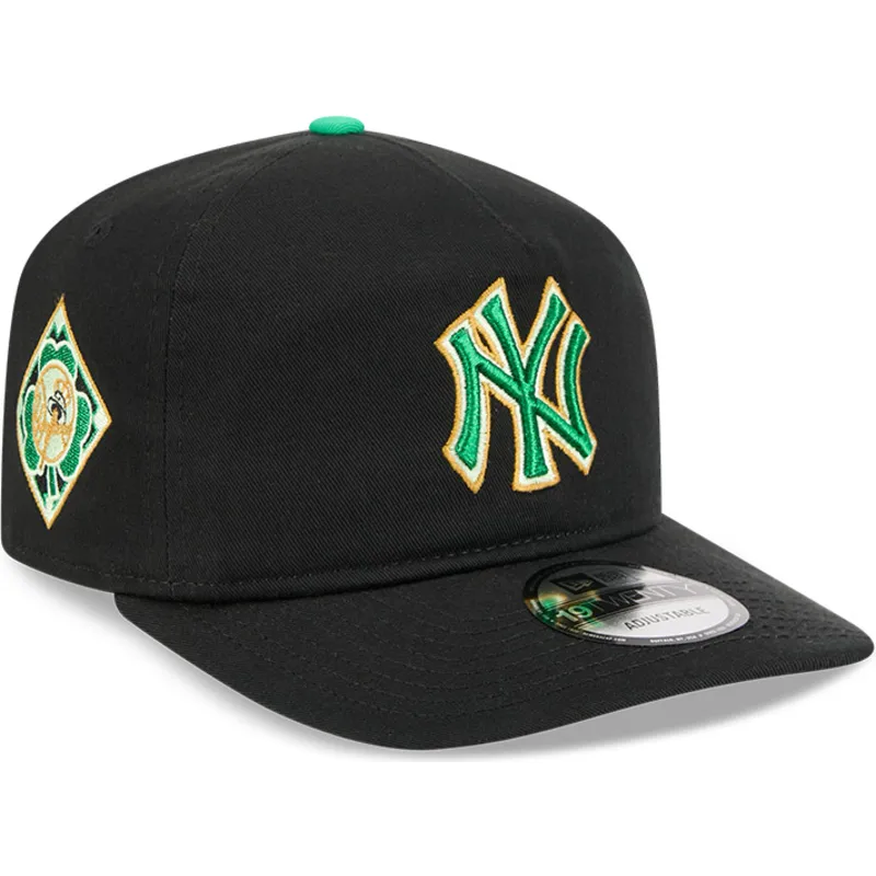 gorra-curva-negra-snapback-19twenty-saint-patrick-s-day-de-new-york-yankees-mlb-de-new-era
