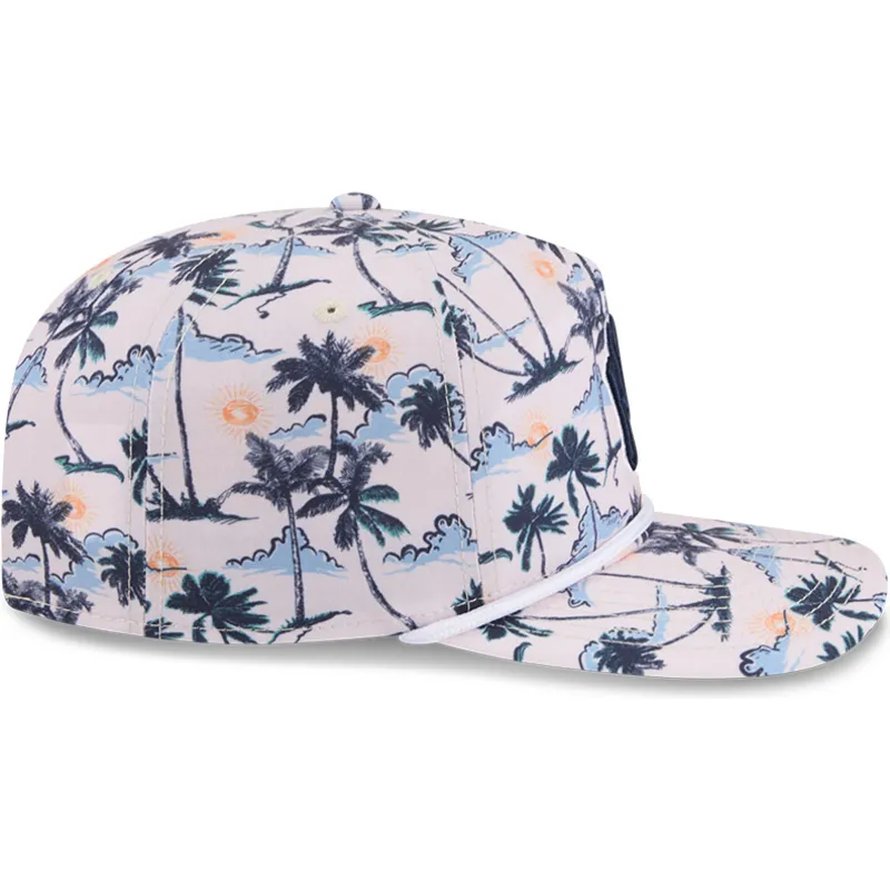 gorra-curva-multicolor-snapback-19twenty-printed-tropical-de-new-york-yankees-mlb-de-new-era