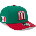 cepice-zaoblena-zelena-snapback-9seventy-stretch-snap-mexico-2026-world-baseball-classic-world-baseball-classic-new-era