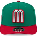 cepice-zaoblena-zelena-snapback-9seventy-stretch-snap-mexico-2026-world-baseball-classic-world-baseball-classic-new-era