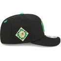 schwarze-gebogene-snapback-kappe-9seventy-stretch-snap-saint-patrick-s-day-der-new-york-yankees-mlb-von-new-era