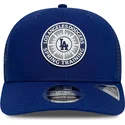 new-era-9seventy-stretch-snap-circle-spring-training-los-angeles-dodgers-mlb-blue-trucker-hat