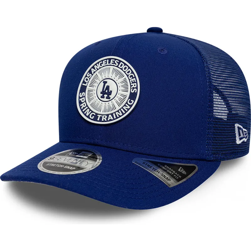 gorra-trucker-azul-9seventy-stretch-snap-circle-spring-training-de-los-angeles-dodgers-mlb-de-new-era
