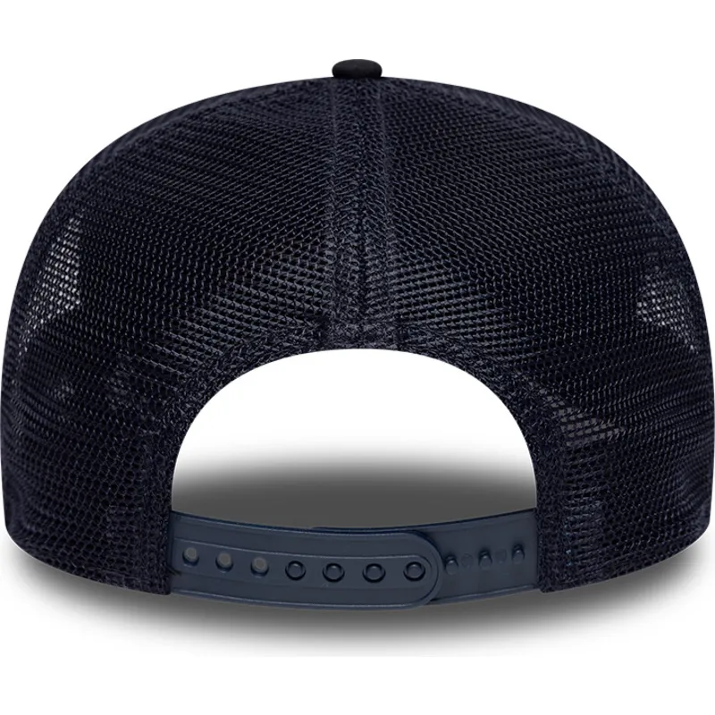 morkbla-trucker-keps-9seventy-stretch-snap-circle-spring-training-fran-new-york-yankees-mlb-av-new-era