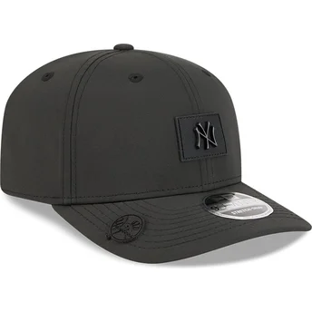 Gorra curva negra snapback 9SEVENTY Stretch Snap Clubhouse de New York Yankees MLB de New Era
