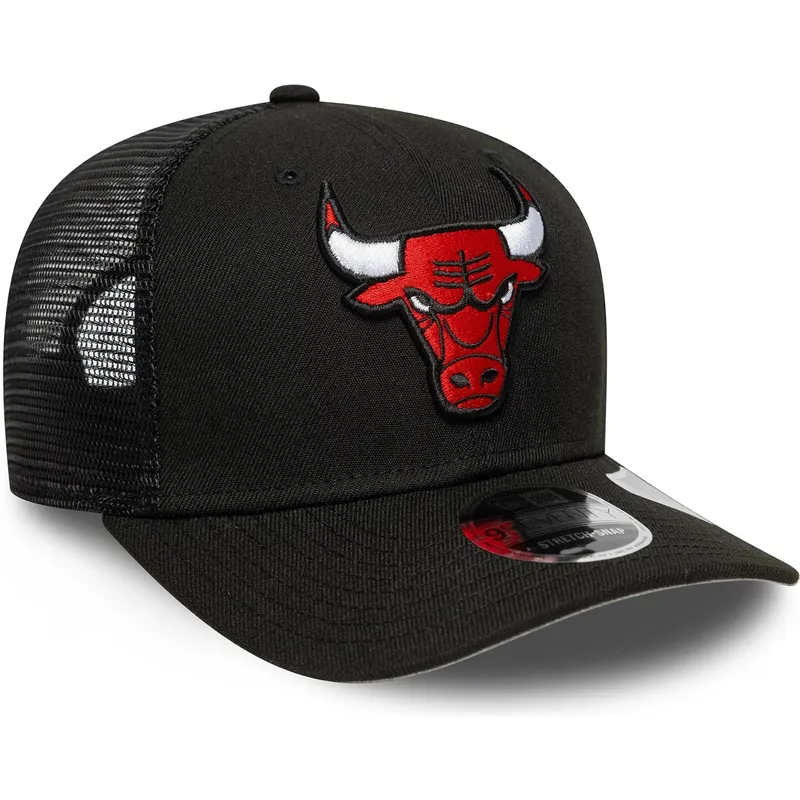 svart-trucker-keps-9seventy-stretch-snap-eg-fran-chicago-bulls-nba-av-new-era