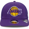 violett-trucker-keps-9seventy-stretch-snap-eg-los-angeles-lakers-nba-fran-new-era