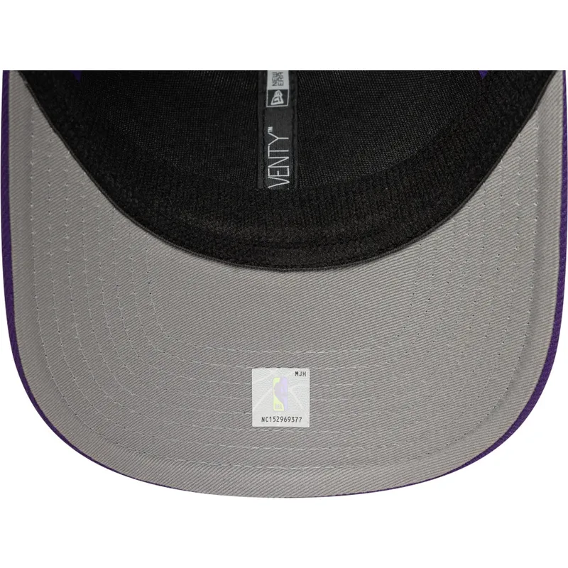 violett-trucker-keps-9seventy-stretch-snap-eg-los-angeles-lakers-nba-fran-new-era