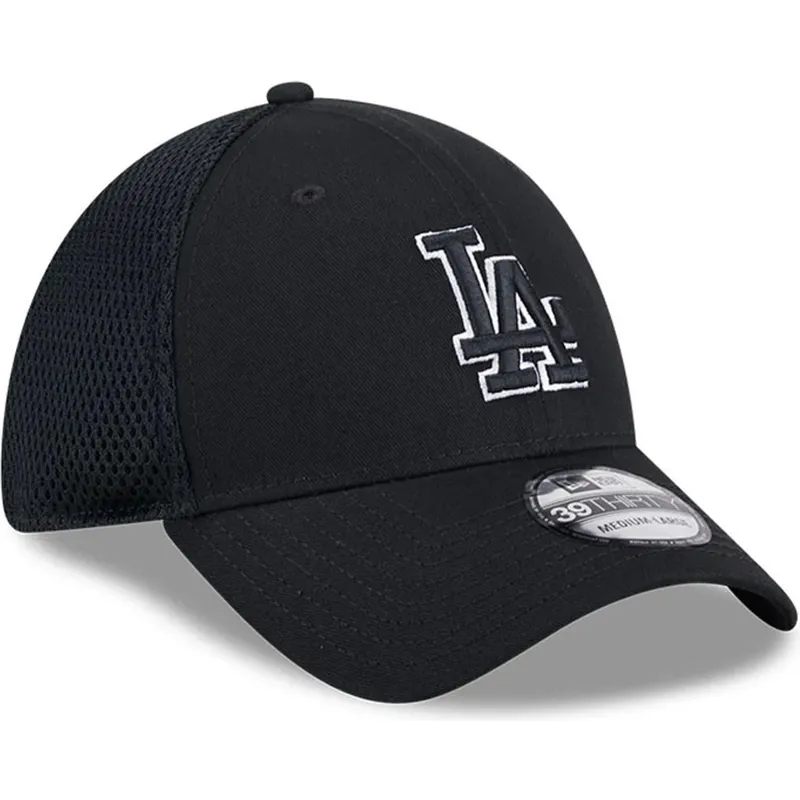cepice-zaoblena-cerna-prilehava-39thirty-evergreen-neo-los-angeles-dodgers-mlb-new-era