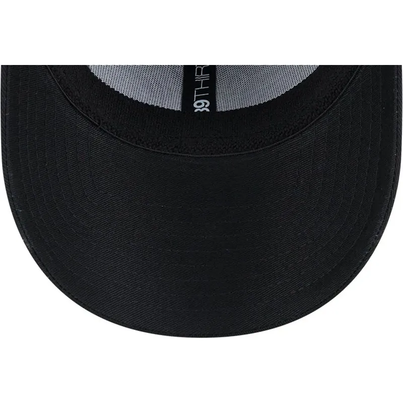 svart-justerad-truckerkeps-med-svart-logotyp-39thirty-evergreen-neo-fran-new-york-yankees-mlb-av-new-era