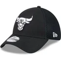 gorra-trucker-negra-ajustada-39thirty-evergreen-neo-de-chicago-bulls-nba-de-new-era