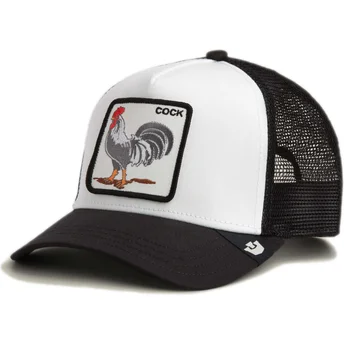 Čepice zaoblená žádné zvíře černá snapback Cock Rooster The Farm Goorin Bros.