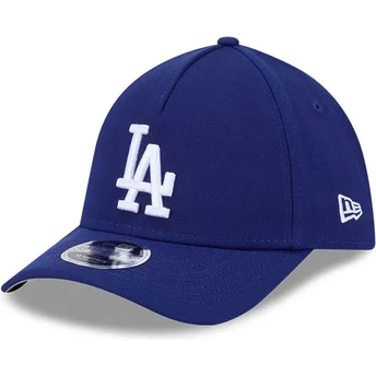 Čepice zaoblená modrá přiléhavá 39THIRTY M-Crown A Frame Los Angeles Dodgers MLB New Era