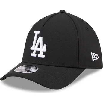 Schwarze gebogene verstellbare Kappe 39THIRTY M-Crown A Frame der Los Angeles Dodgers MLB von New Era