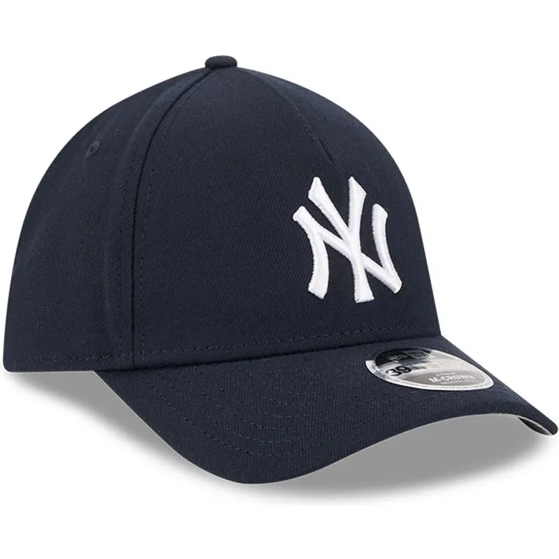 cap-zaoblena-navy-blue-ajustada-39thirty-m-crown-a-frame-new-york-yankees-mlb-new-era