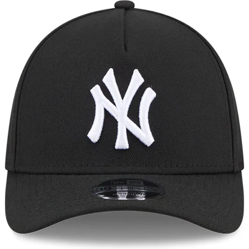 cap-zaoblena-black-ajustada-39thirty-m-crown-a-frame-new-york-yankees-mlb-new-era cap-zaoblena-black-ajustada-39thirty-m-crown-a-frame-new-york-yankees-mlb-new-era
