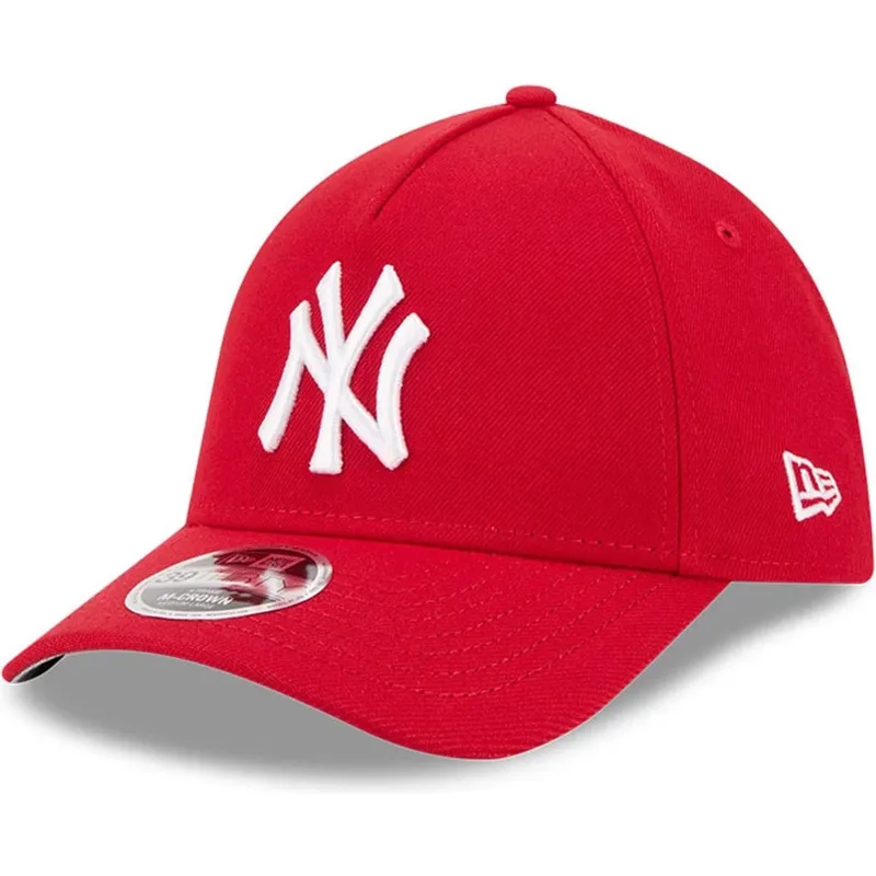 cepice-zaoblena-cervena-prilehavy-39thirty-m-crown-a-frame-new-york-yankees-mlb-new-era