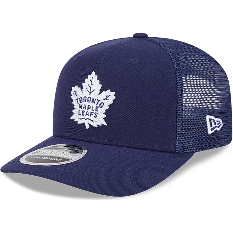 cepice-zaoblena-namornicka-modra-snapback-9seventy-stretch-snap-evergreen-toronto-maple-leafs-nhl-new-era