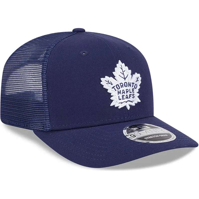 cepice-zaoblena-namornicka-modra-snapback-9seventy-stretch-snap-evergreen-toronto-maple-leafs-nhl-new-era
