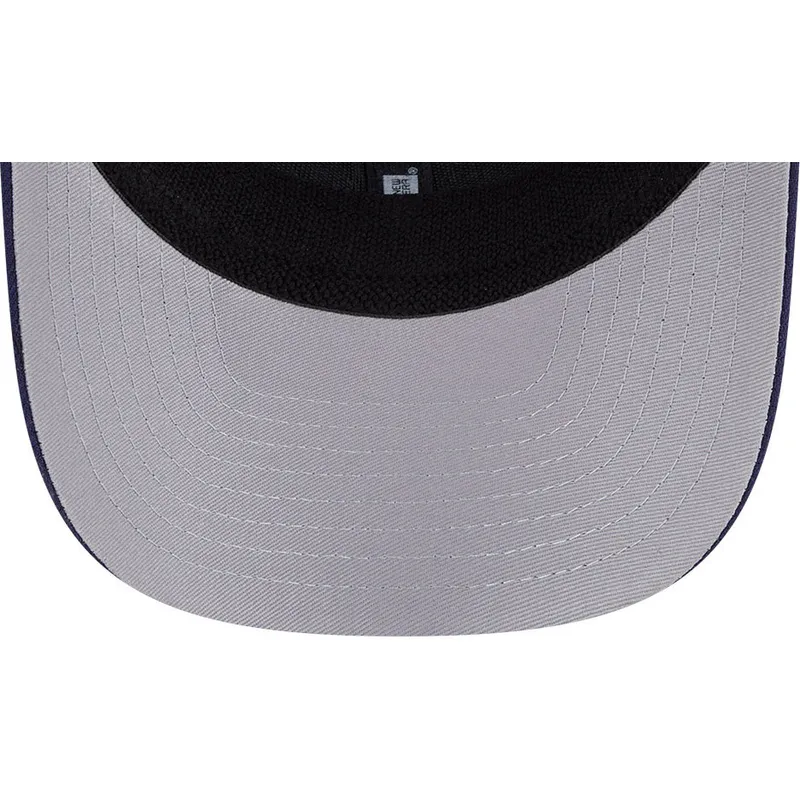 marineblaue-trucker-kappe-9seventy-stretch-snap-evergreen-der-toronto-maple-leafs-nhl-von-new-era