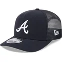 cepice-zaoblena-namornicka-modra-snapback-9seventy-stretch-snap-evergreen-atlanta-braves-mlb-new-era