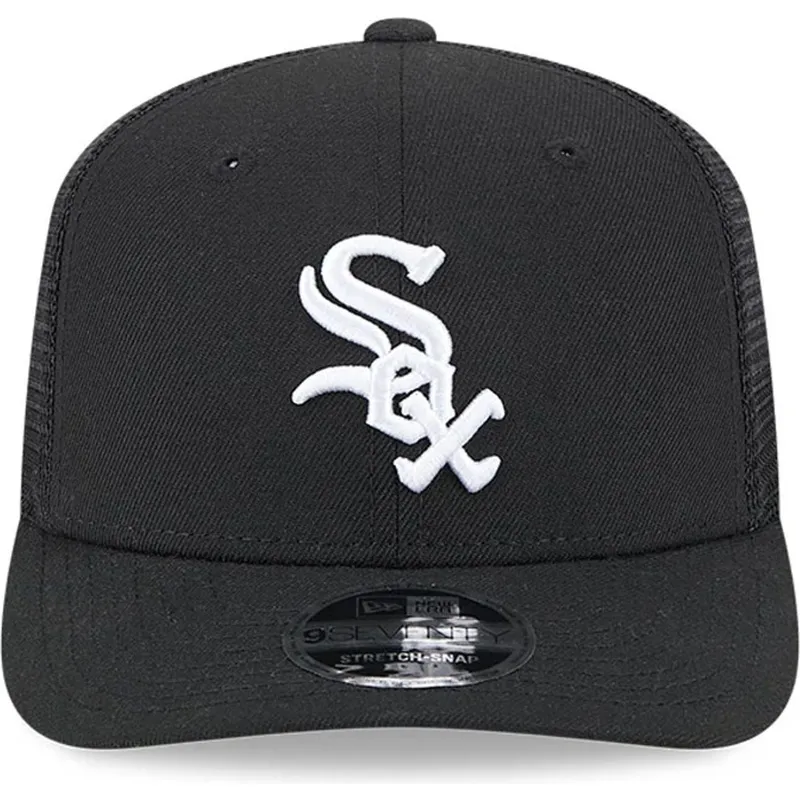 new-era-9seventy-stretch-snap-evergreen-chicago-white-sox-mlb-black-trucker-hat