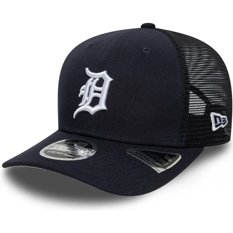 new-era-9seventy-stretch-snap-evergreen-detroit-tigers-mlb-navy-blue-trucker-hat